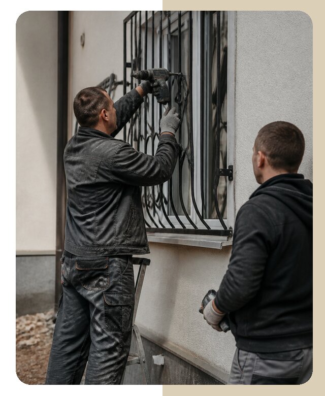 Установка наружных решеток в Баксане от 4950 р. | ДвериЛегко-Бкс